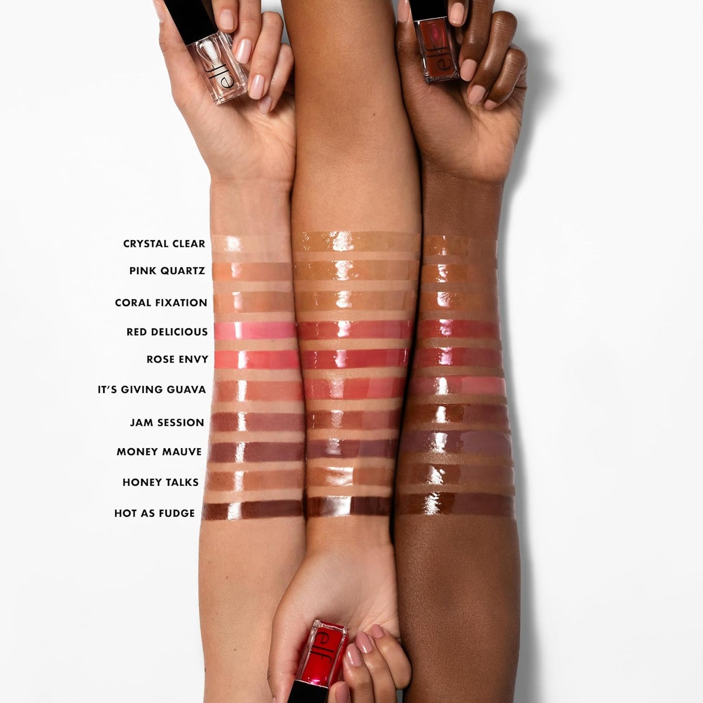 Glow Reviver Lip Oil, Rose Envy | Nourishing Tinted Lip Oil for a High-Shine Finish, Infused with Jojoba Oil, Vegan & Cruelty-Free